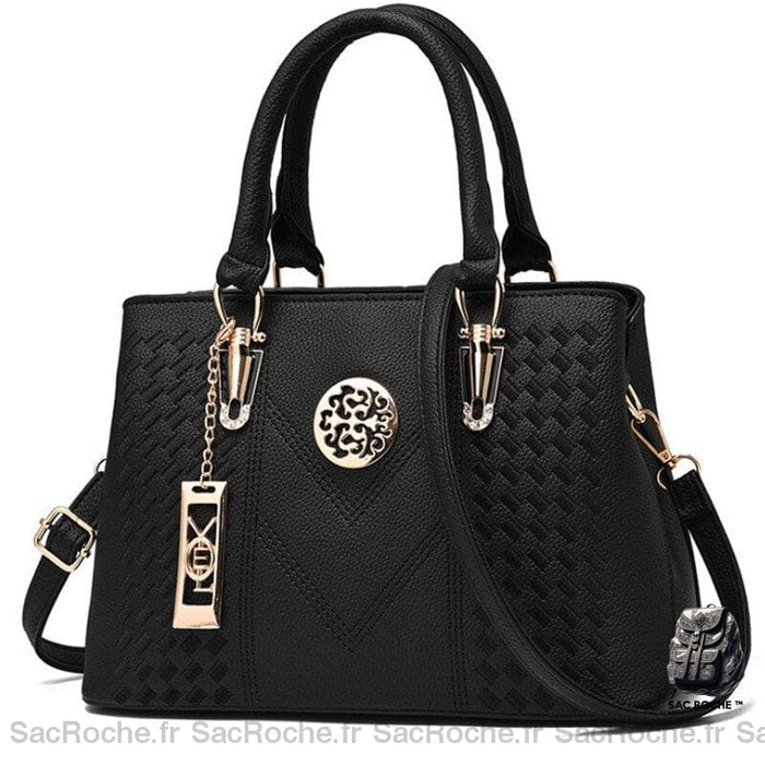 Sac Cuir Femme Chic Noir À Main