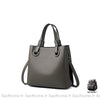 Sac Cuir Femme Italien Gris / 25X11.5X23Cm À Main Femme