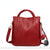 Sac Cuir Femme Main Chic - modèle Rouge / 30x15x32cm - Sac Roche ™