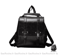 Sac Cuir Femme Noir Petit À Dos