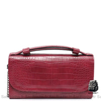 Sac cuir luxe femme - modèle Bordeaux / 23.5 x 12.5 x 5cm - Sac Roche ™