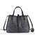 Sac Cuir Vieilli Femme - modèle Noir - Sac Roche ™