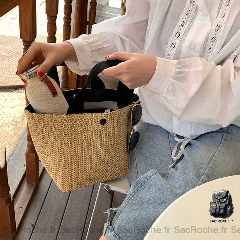 Sac De Plage Bohème Féminin À Dos Femme