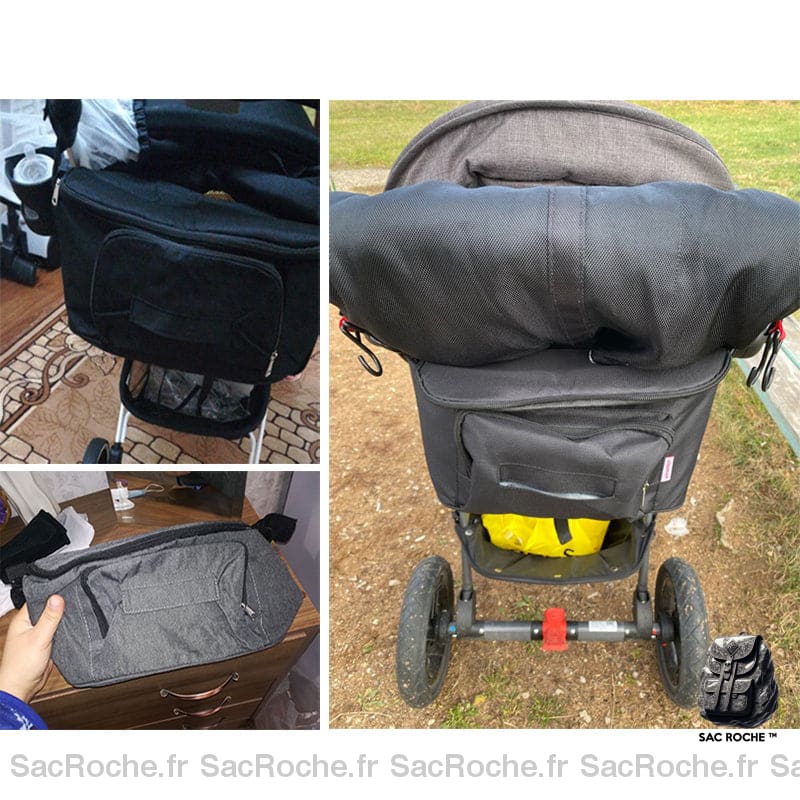 Sac De Rangement Poussette Bébé À Dos