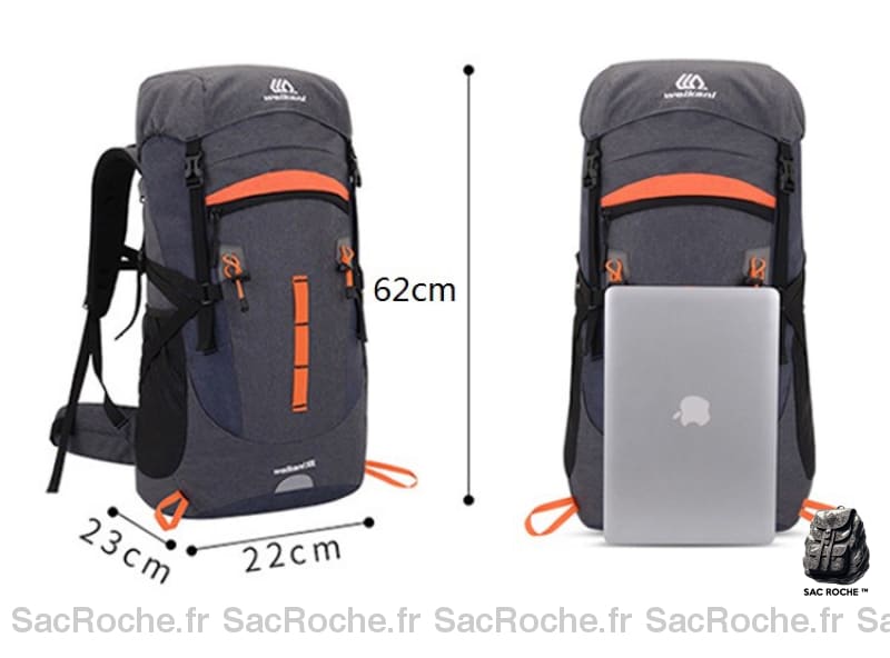 Sac De Ski 50L Grande Capacité À Dos Sport
