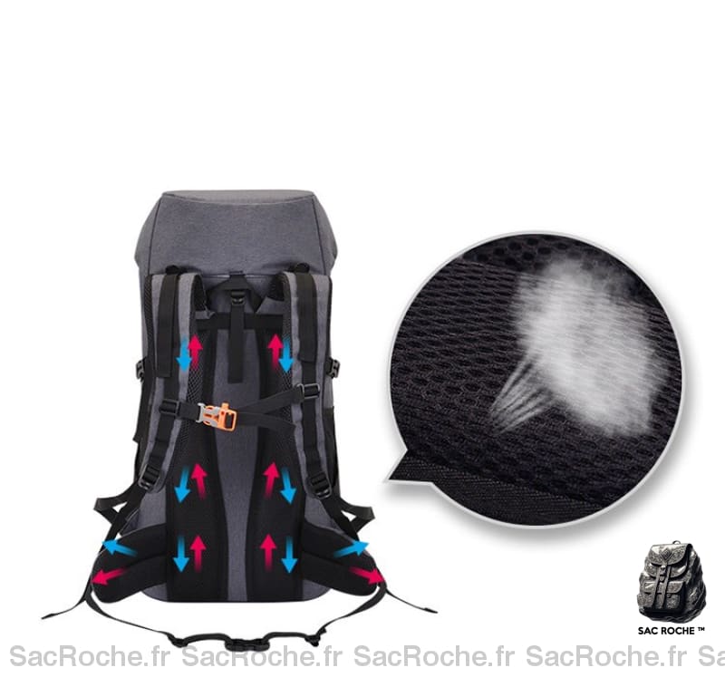 Sac De Ski 50L Grande Capacité À Dos Sport