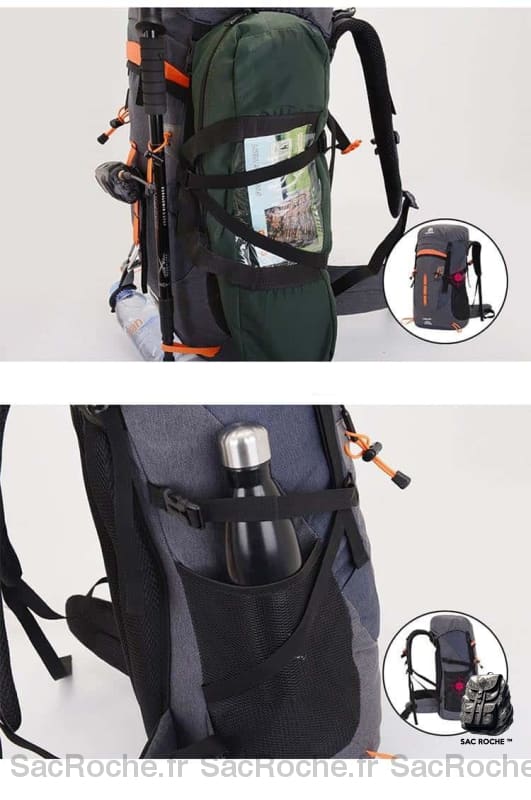 Sac De Ski 50L Grande Capacité À Dos Sport