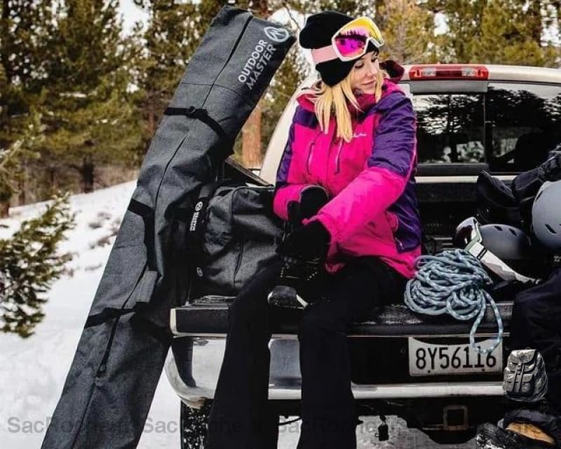 Sac De Ski Ou Snowboard Étanche À Dos Sport
