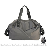 Grand sac de sport - Gris - Sac de gym Sac