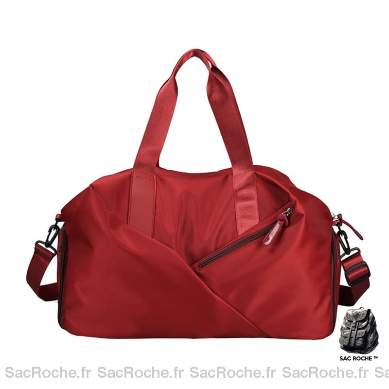 Grand sac de sport - Rouge - Sac seau Prada