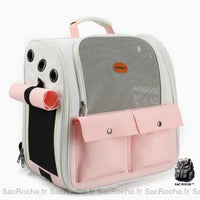 Sac de transport chat 10kg - modèle Rose - Sac Roche ™