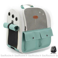 Sac de transport chat 10kg - modèle Vert - Sac Roche ™