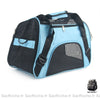 Sac à main de transport pour animaux de compagnie - Bleu, L - Chien Chat