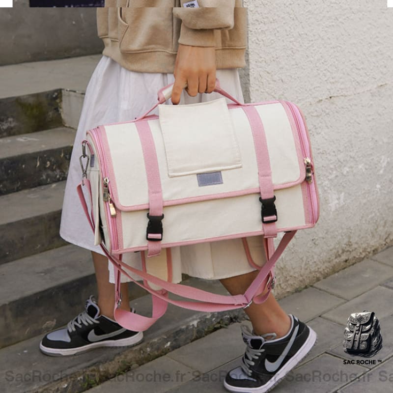 Sac De Transport Respirant Pour Animaux À Dos