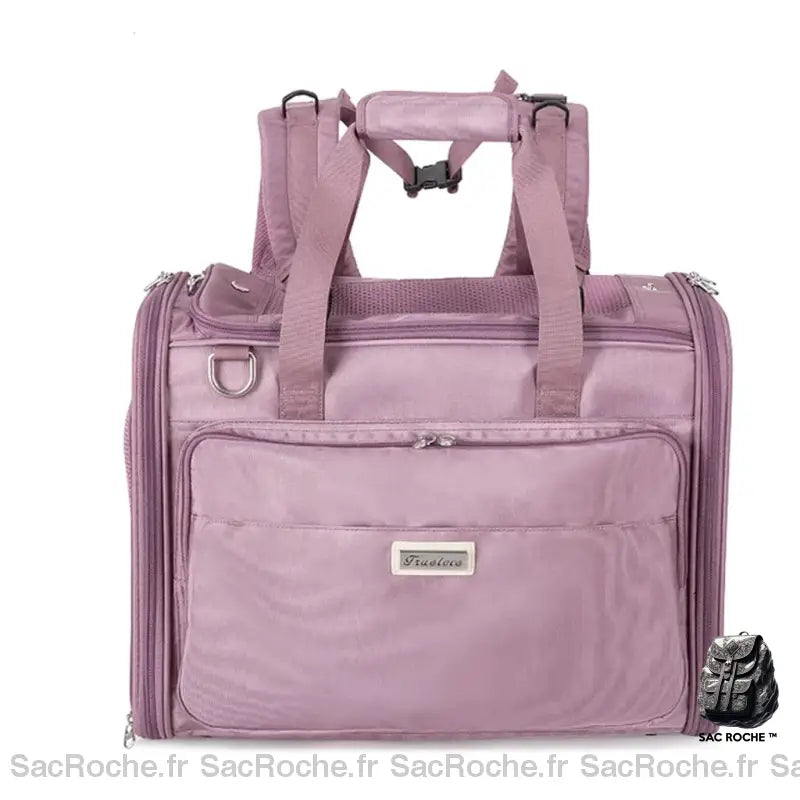 Sac De Voyage Chat Adorable Mauve Sac À Dos