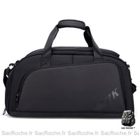 Sac De Voyage Imperméable Convertible Noir Sacs