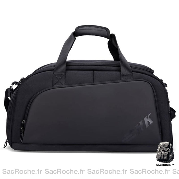 Sac De Voyage Imperméable Convertible Noir Sacs