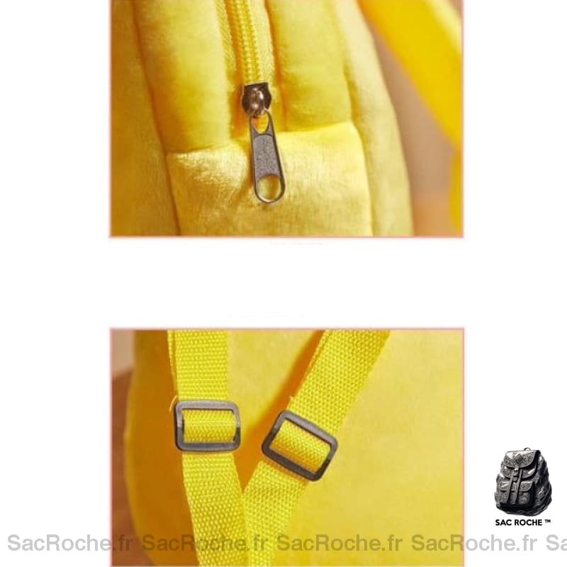 Sac Décole Pikachu Peluche À Dos Enfant