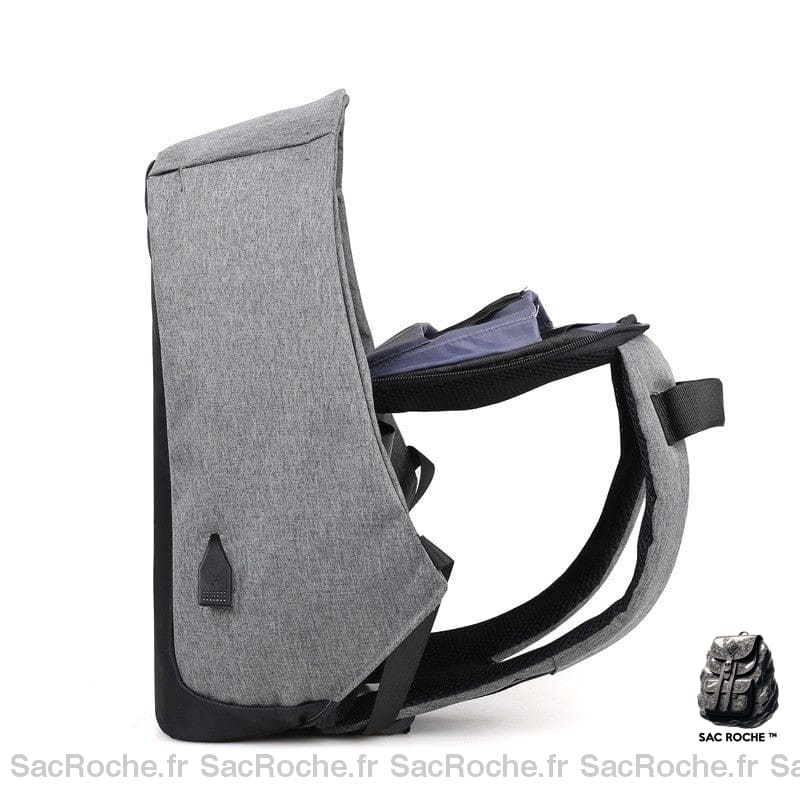 Sac Dos Anti-Vol Imperméable Réfléchissant Usb À Homme