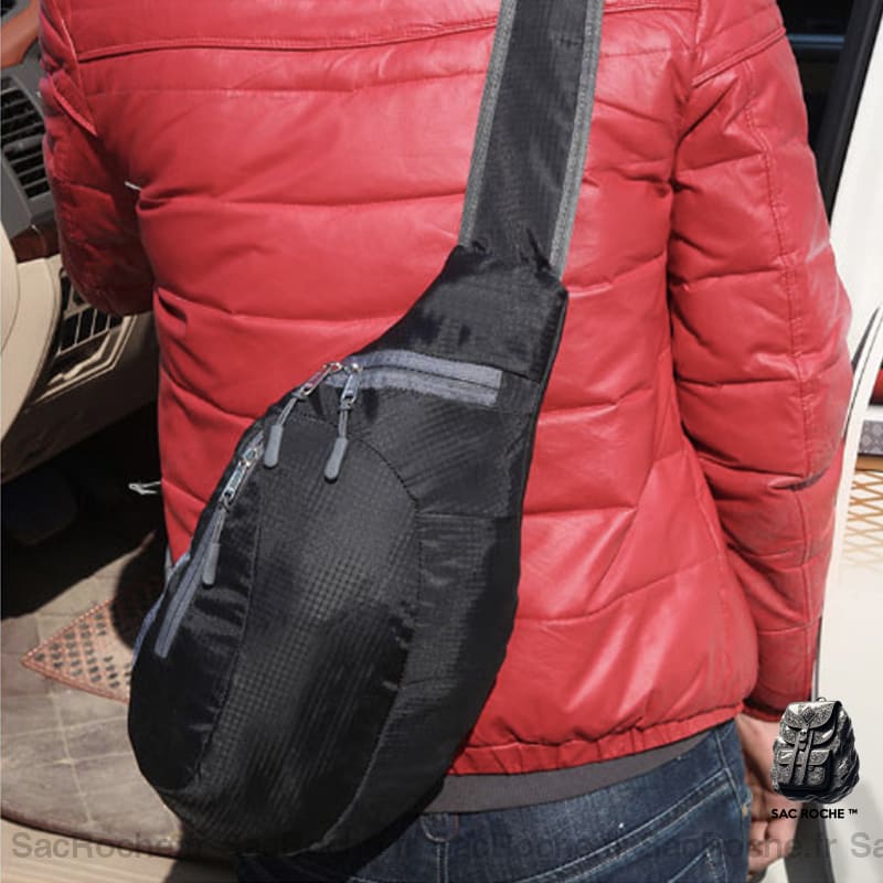 Sac Dos Bandoulière Cuir Élégant À Sport