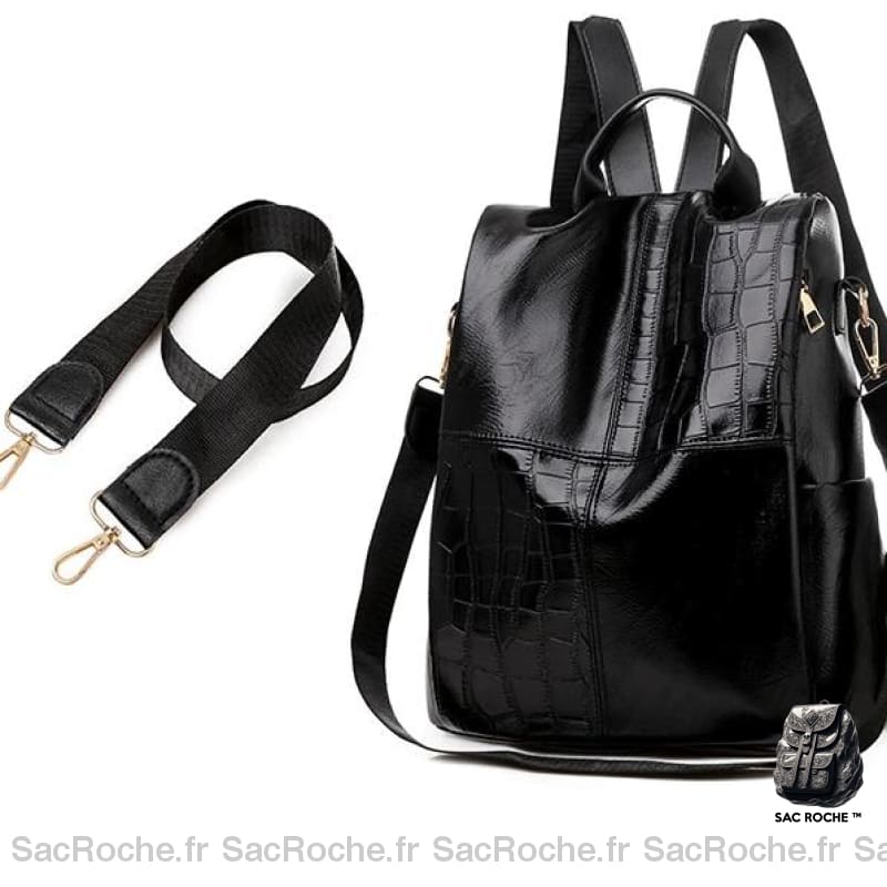 Sac Dos Berlingot Vintage Cuir Synthétique À Femme