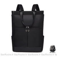 Sac dos cartable étanche praticité - modèle Noir - Sac Roche ™