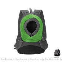 Sac dos chat maille respirante trou - modèle Vert / L - Sac Roche ™