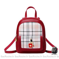 Sac dos Coréen tendance - modèle Rouge - Sac Roche ™
