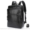 Sac Dos Cuir Homme Noir Sac À