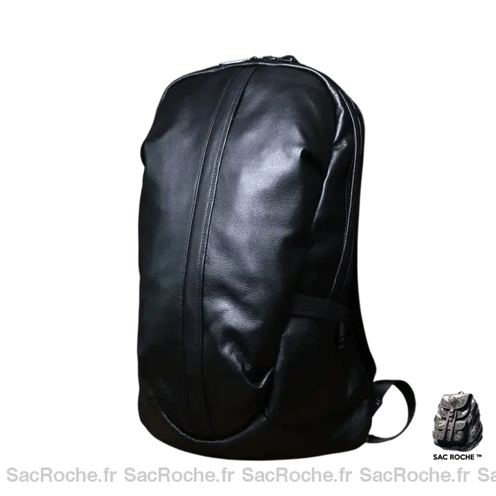 Sac Dos Cuir Noir Femme Noir Sac À