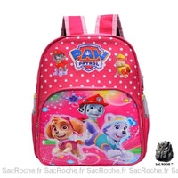 Sac dos enfant Patpatrouille - modèle Rose - Sac Roche ™