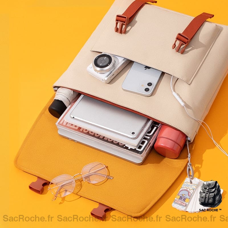 Sac Dos Ergonomique Étanche Cartable À Femme