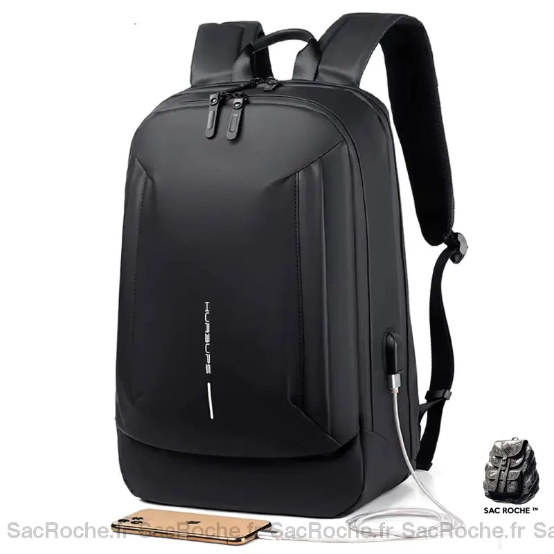 Sac Dos Étudiant Stylé Noir Sac À Collège