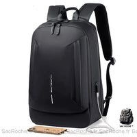 Sac Dos Étudiant Stylé Noir Sac À Collège