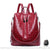 Sac dos femme croco multi-zip - modèle Rouge - Sac Roche ™