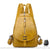 Sac dos femme cuir petit - modèle Jaune - Sac Roche ™