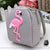 Sac dos femme motif flamant rose - modèle Gris - Sac Roche ™