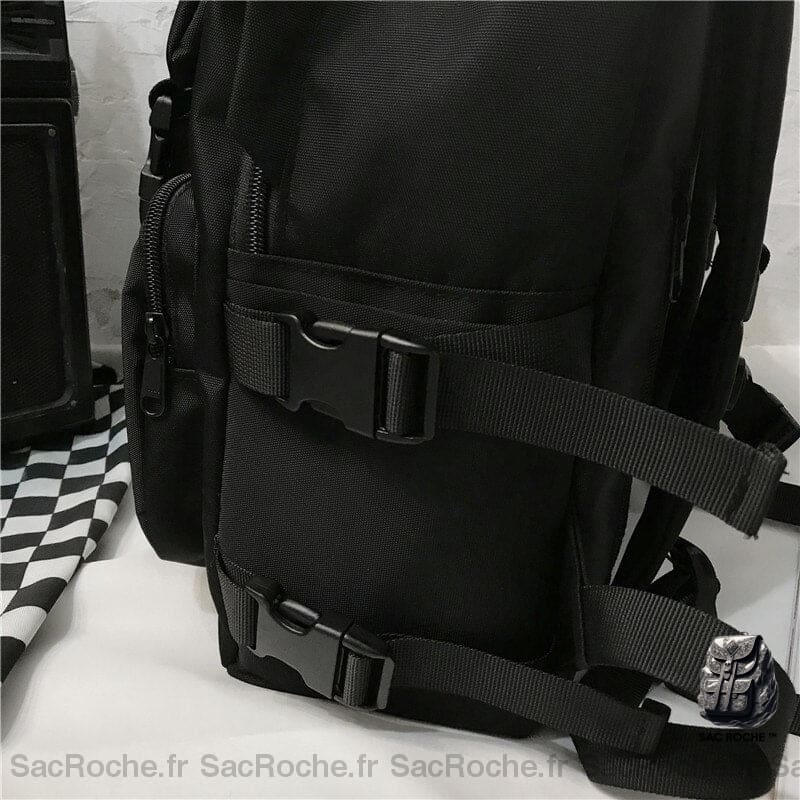 Sac Dos Femme Noir À