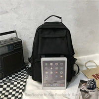 Sac Dos Femme Noir À