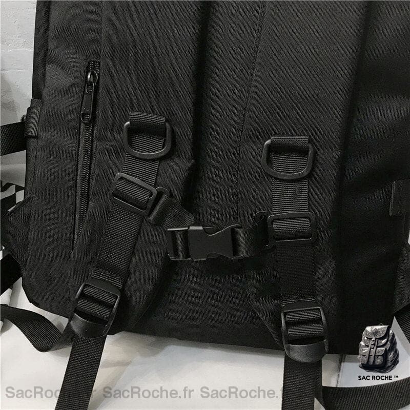 Sac Dos Femme Noir À