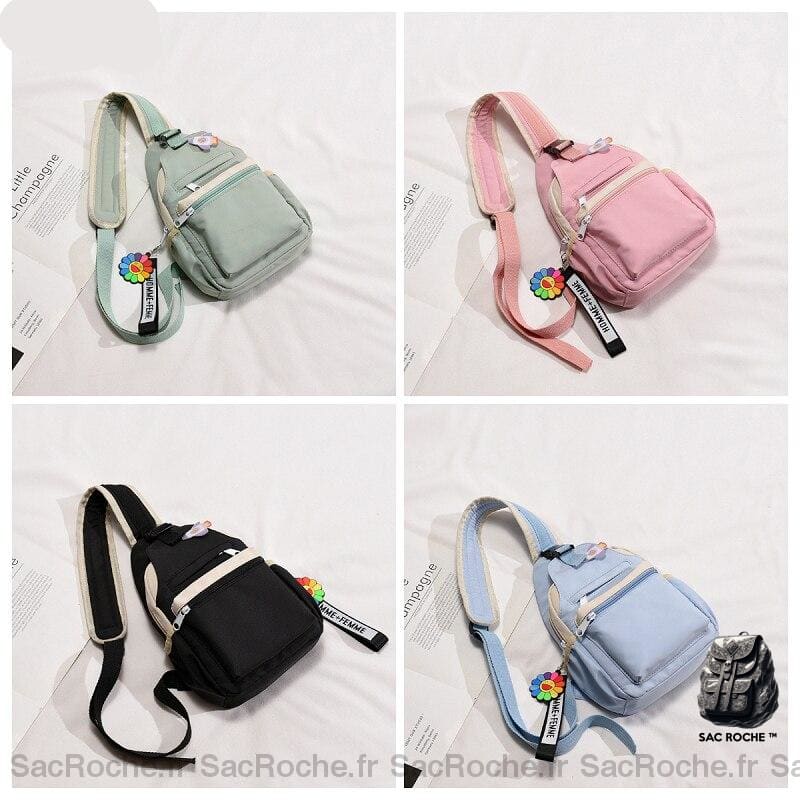 Sac Dos Femme Nylon À