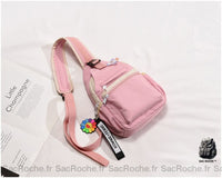 Sac dos femme nylon - modèle Rose - Sac Roche ™