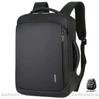 Sac dos femme ordinateur portable - modèle Noir - Sac Roche ™