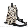 Sac Dos Femme Serpent Petite À