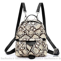 Sac dos femme serpent petite - Sac Roche ™