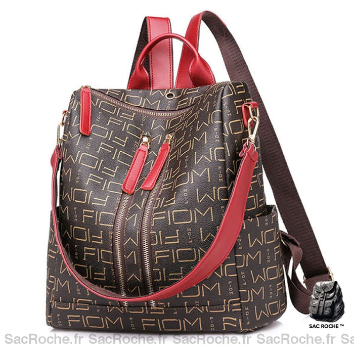 Sac Dos Femme Simili Cuir Grand Marron Sac A Dos Femme