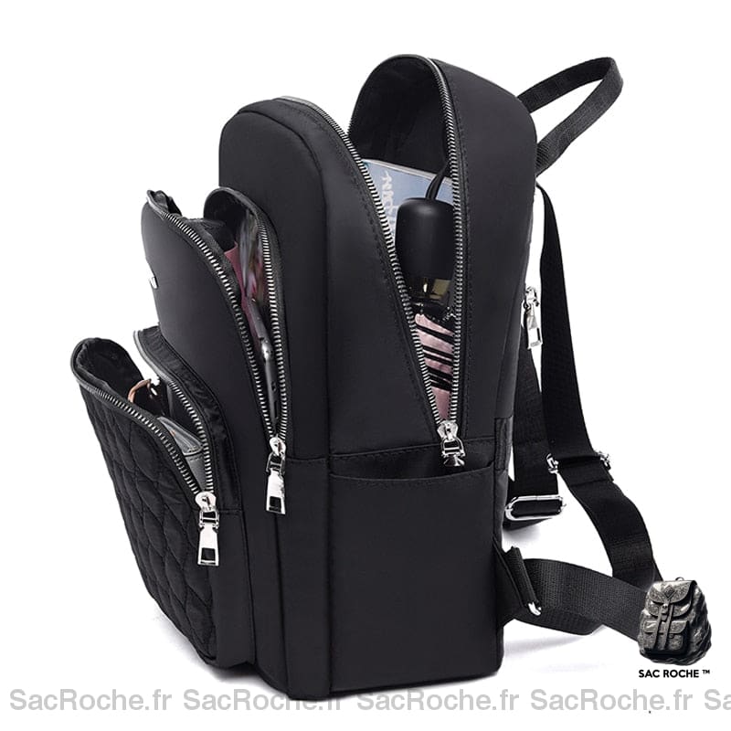 Sac Dos Femme Tissu Durable À