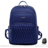 Sac à dos en tissu doux et matière durable femme - Bleu - Sac à dos Sac à dos scolaire