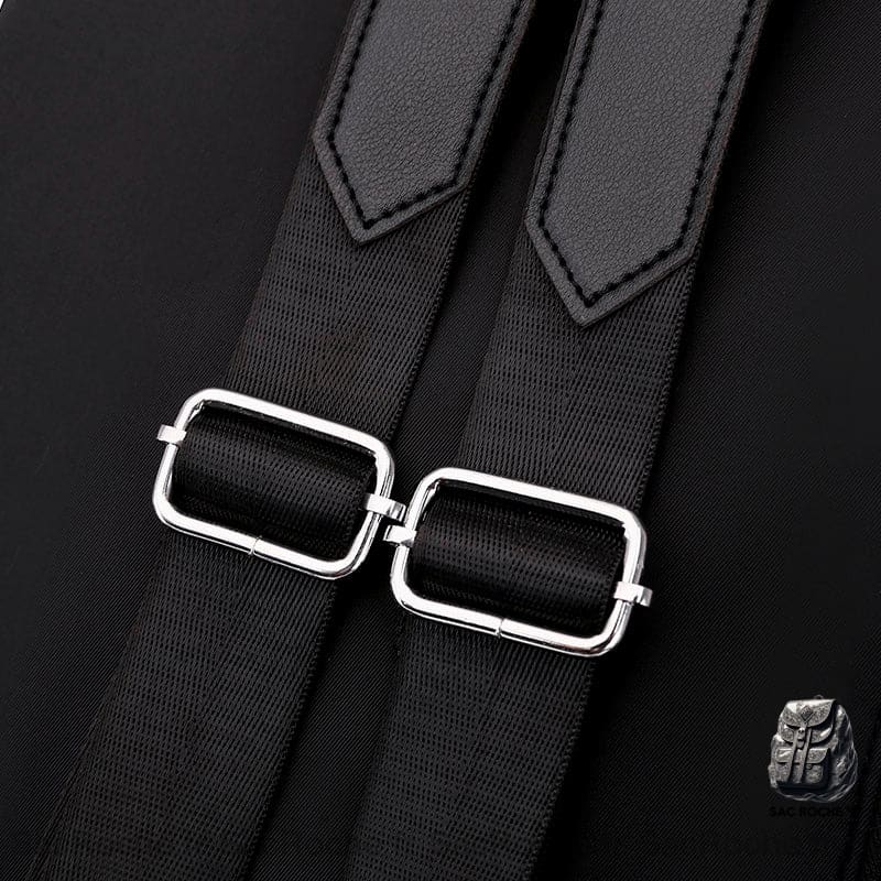 Sac Dos Femme Vintage Couleur Unie À