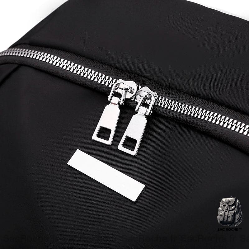 Sac Dos Femme Vintage Couleur Unie À